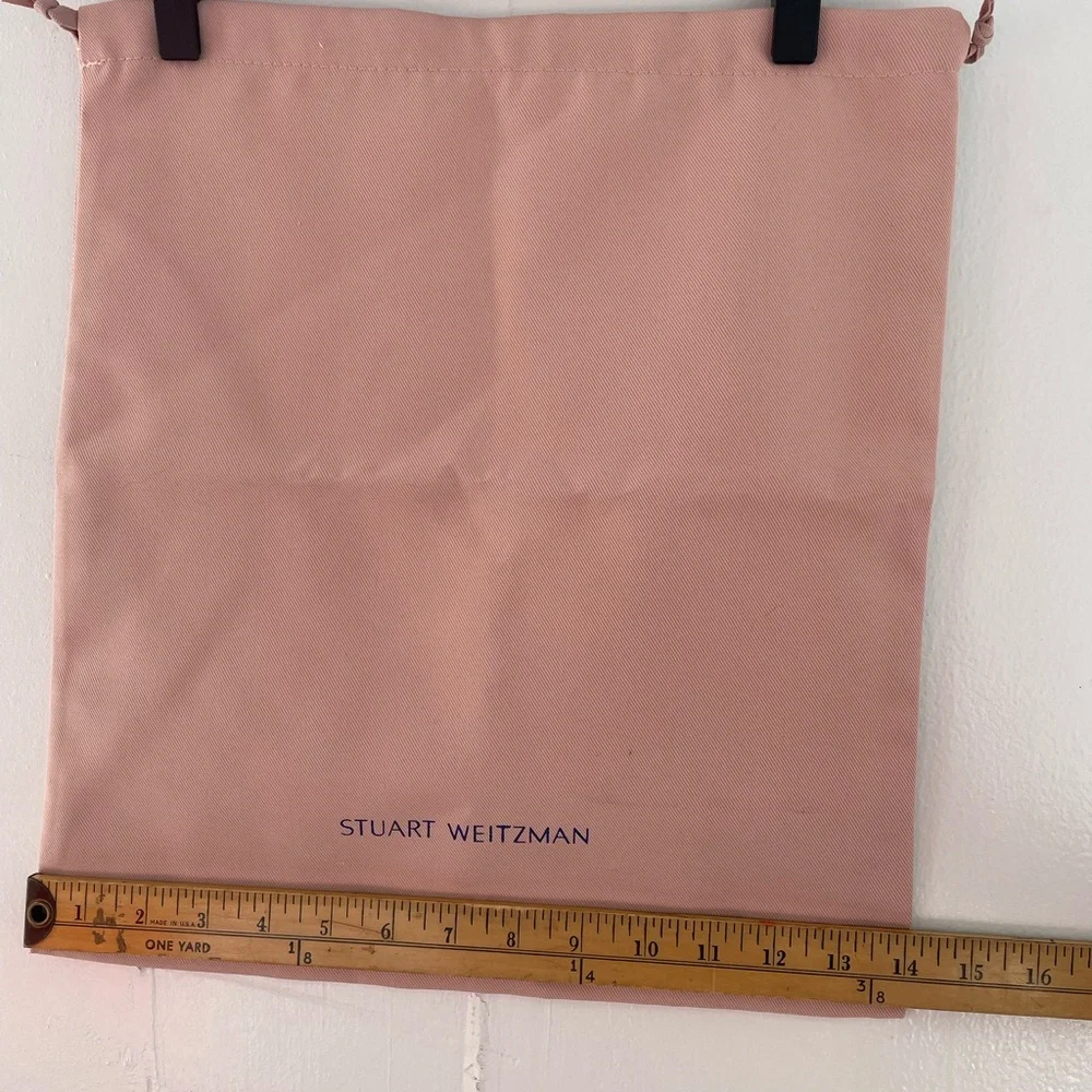 Stuart Weitzman Blush Pink Dust Bag